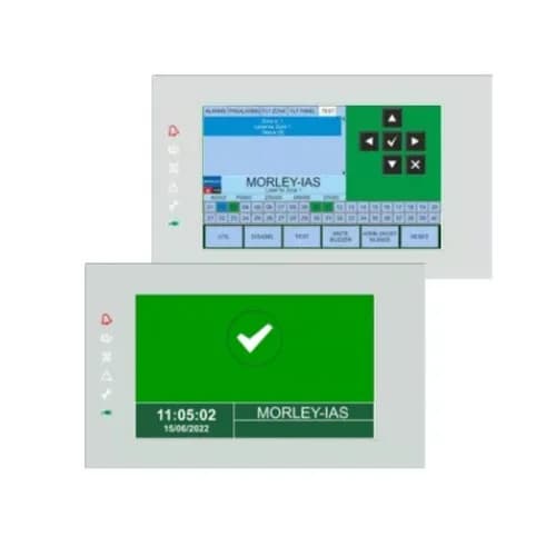 Honeywell Morley MA-LCD7 7″ Dokunmatik Ekranlı Repeater / Zonal Mimic Panel – Morley-IAS Max Yangın Alarm Aksesuarı - Honeywell Türkiye