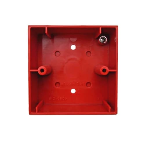 Honeywell Gent S4-34895 Sıva Üstü Back Box | MCP Yangın Butonu Montaj Kutusu (Kırmızı) - Honeywell Türkiye
